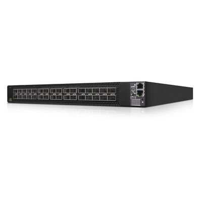 32-Port Open Ethernet Switch Mellanox MSN3700-VS2F Spektrum-2 Berbasis 200GBE dengan Port