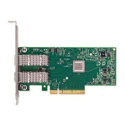 25GbE Dual Port SFP28 PCIe3.0 X8 Kartu Antarmuka Jaringan MCX4121A-ACAT