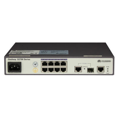 S2700-9TP-SI-AC 8 Port Ethernet 10/100 Network Switch dengan Kapasitas Switching 32 Gbit/s