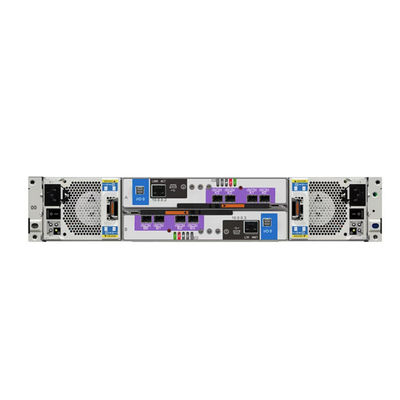 24Bay 2.4TB SAS 12Gbps Server penyimpanan jaringan 10k 8GB RJ45 Base T ISCSI 10Gbps