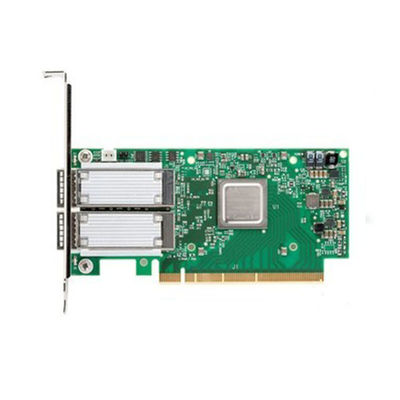 Kartu Adaptor Jaringan MCX556A-ECAT 10Mbps/100Mbps Kartu Adaptor VPI ConnectX-5