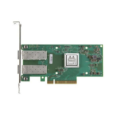 MCX512A-ACAT ConnectX-5 EN Kartu Adaptor Jaringan SFP28 PCIe 3.0 X8