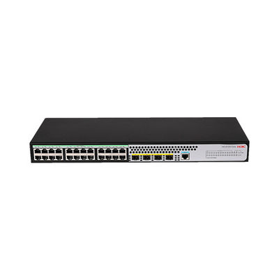 24-Port SFP Ethernet Network Switch H3C LS-5120V3-28P-LI dengan 81/96Mpps Forwarding