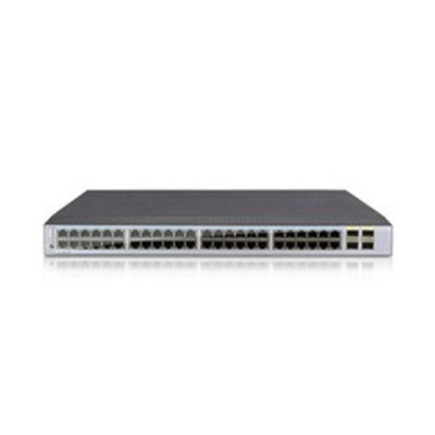 48-Port GE RJ45 4-Port 10G SFP 2-Port 40G QSFP Switch dengan 2*FAN dan Port-side Intake