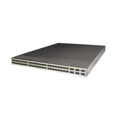 CE6863-48S6CQ-F 48*25G SFP28 6*100G QSFP28 Network Switch 1U Chassis untuk Kinerja