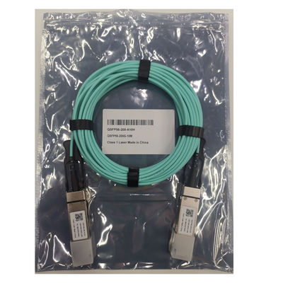 Kabel Serat Aktif 200 Gbps Untuk Kompatibilitas Mellanox MFS1S00-H010E MFS1S00-H015E