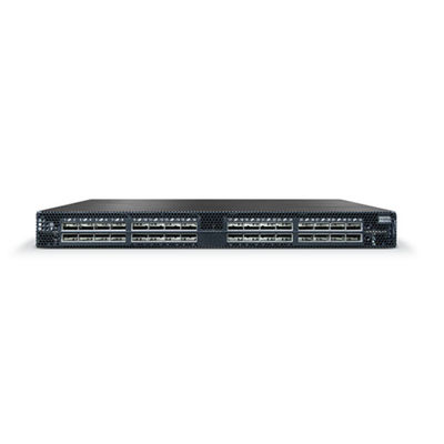 MSN3700-CS2F 100GbE 1U Open Ethernet Switch 32 QSFP28 port 2 PS AC x86 CPU Standar kedalaman aliran udara P2C