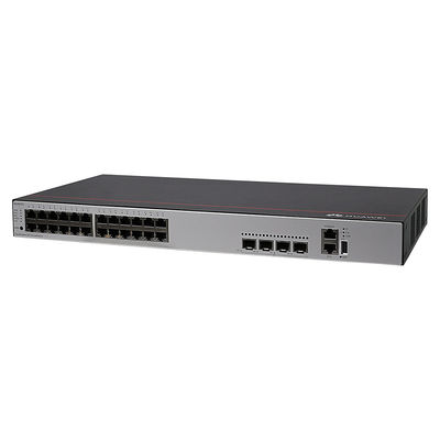 CloudEngine S5735-L24T4X-A1 10/100/1000Mbps Network Switch dengan 4 x 10 GE SFP Port