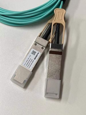 CE Mellanox Kabel Serat Aktif Q56-200G-A5H Q56-200G-A10H Q56-200G-A15H