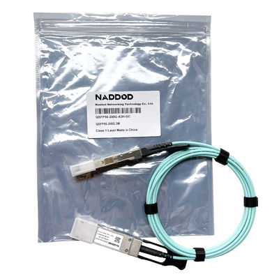 5M 3M modul kabel optik aktif QSFP56-200-A5-GC H3C