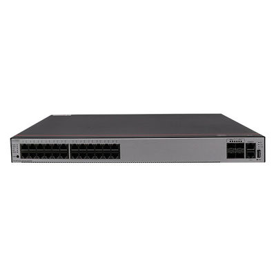 Kotak 24 x 10/100/1000BASE-T port 100% Switch asli S5735-S24T4X