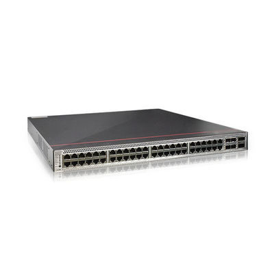 Kompetitif Hitam S5732-H48UM2CC Multi-Rate Tiga Lapisan Inti Switch 1U Ketinggian Sasis