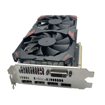 8GB 256bit GPU Kartu Grafis Sapphire RX580 RX590 Gpu Untuk PC Gaming