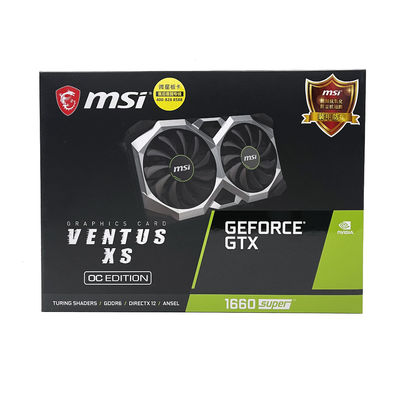 AMD Chipset MSI 1660 Super GPU Card 6GB Graphics Video Card 192 Bit