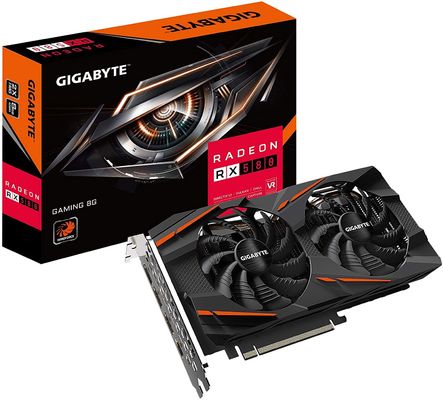 Kartu grafis 8GB DDR5 Radeon RX580 RX6800xt RX6700xt RX6600xt