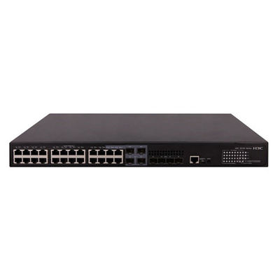 Ketersediaan stok S5130-EI 24/32/48 Port Poe Ethernet Networking Switch untuk Jaringan