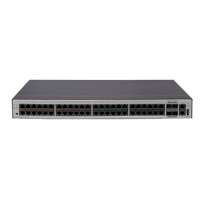Tinggi Sasis 1U S5735-L48T4S-A 48*10/100/1000BASE-T Port 4*GE Port SFP Sakelar Daya AC