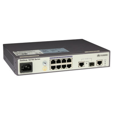 S2700-9TP-SI-AC 8 Port Ethernet 10/100 Network Switch dengan Kapasitas Switching 32 Gbit/s